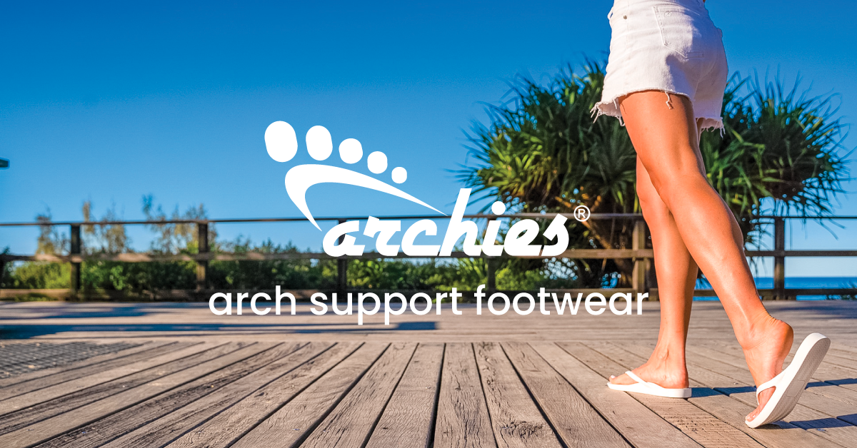 Archies - Arch Support Thongs (TAUPE) - Holistic Foot Clinic