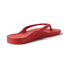 Arch Support Flip Flops - Classic - Chili Red