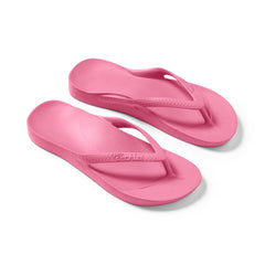 Arch Support Flip Flops - Classic - Hot Pink