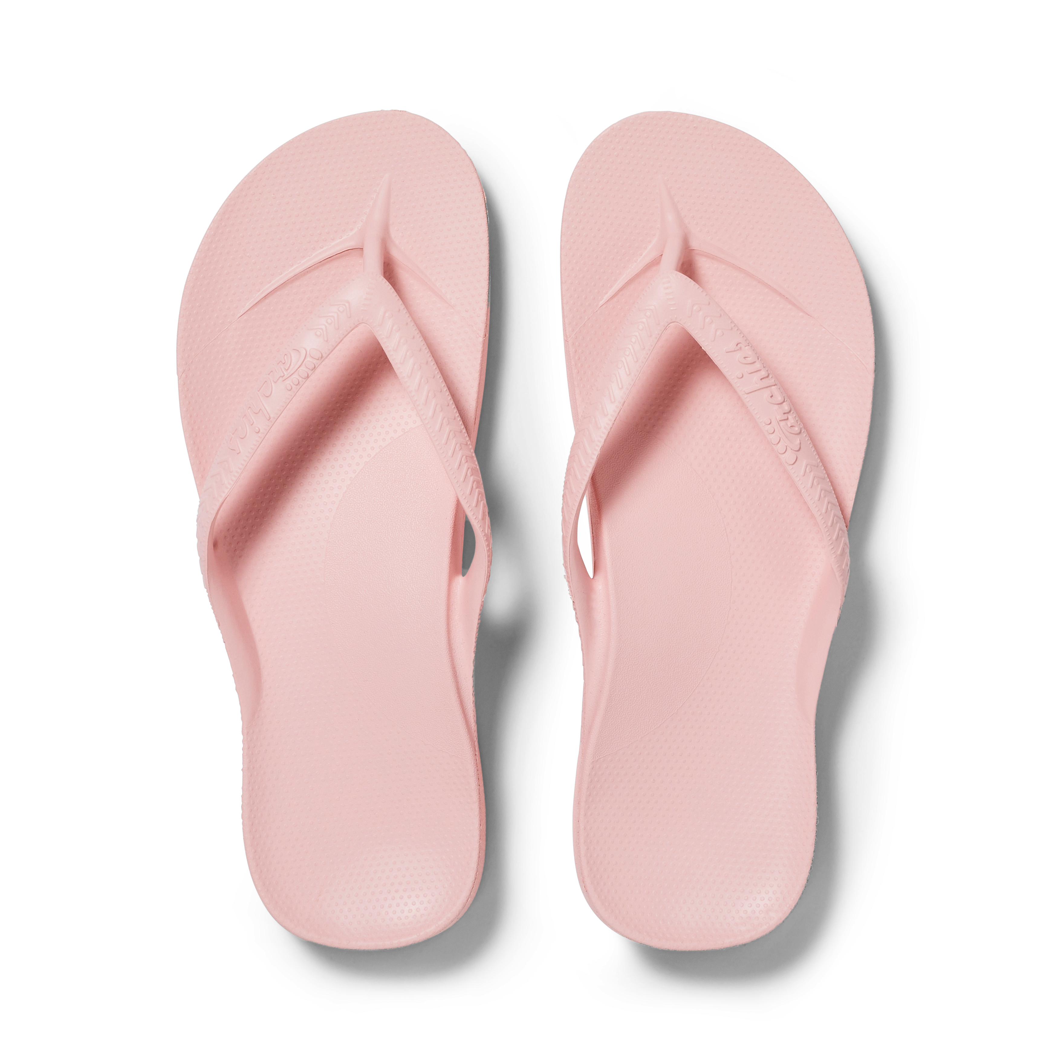 Arch Support Flip Flops - Classic - Pink 