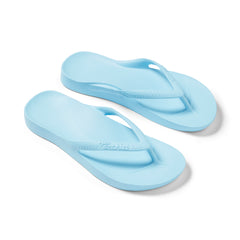 Arch Support Flip Flops - Classic - Sky Blue