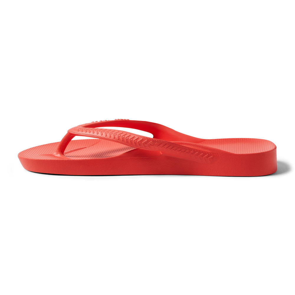  Flip Flops with Colored Red Anti Slip Rubber Soles